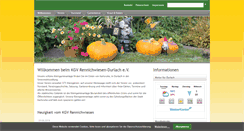 Desktop Screenshot of kgv-rennichwiesen.de